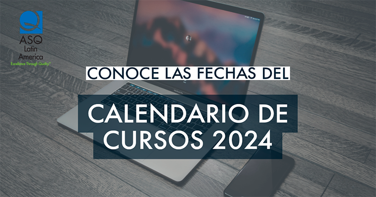 Preocupado por las necesidades de sus socios y clientes, ASQ Latinoamérica ofrece ahora su calendario de Cursos Virtuales. Contamos con instructores expertos en los temas que imparten, además, nos interesa que los profesionales de Calidad tengan fácil acceso a los programas de entrenamiento con los que contamos, no importa la ciudad o el país en el que se encuentren