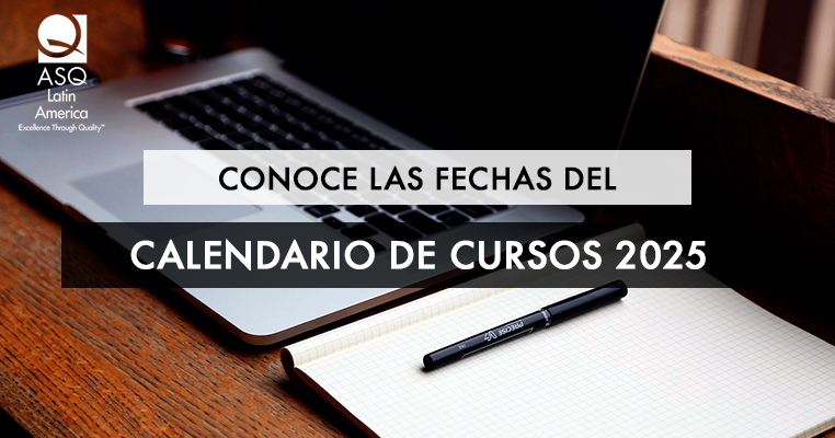 Preocupado por las necesidades de sus socios y clientes, ASQ Latinoamérica ofrece ahora su calendario de Cursos Virtuales. Contamos con instructores expertos en los temas que imparten, además, nos interesa que los profesionales de Calidad tengan fácil acceso a los programas de entrenamiento con los que contamos, no importa la ciudad o el país en el que se encuentren